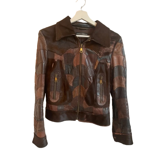 Dolce&Gabbana Lederjacke