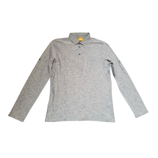 Boss Orange Long Sleeve Polo Shirt