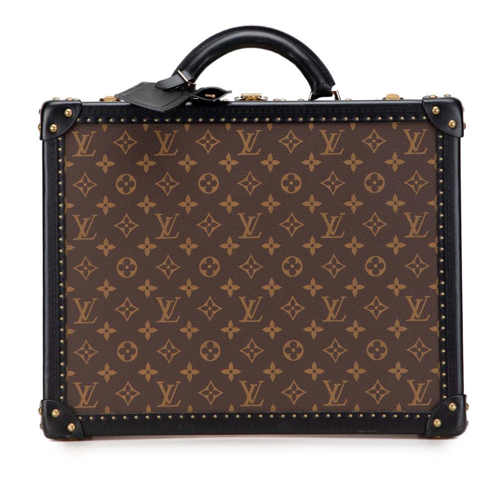 Louis Vuitton B Louis Vuitton Brown Monogram Canvas Fabric Monogram Reverse Cotteville 40 France