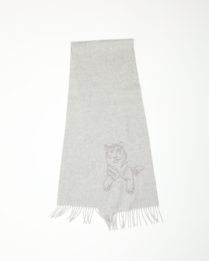 Hermès King's Tiger Cashmere Scarf