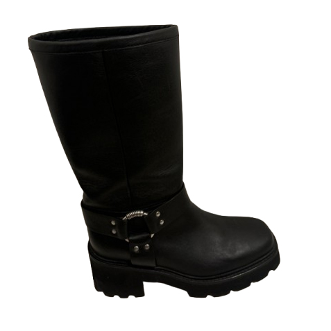 ba&sh Biker-Stiefel aus Leder