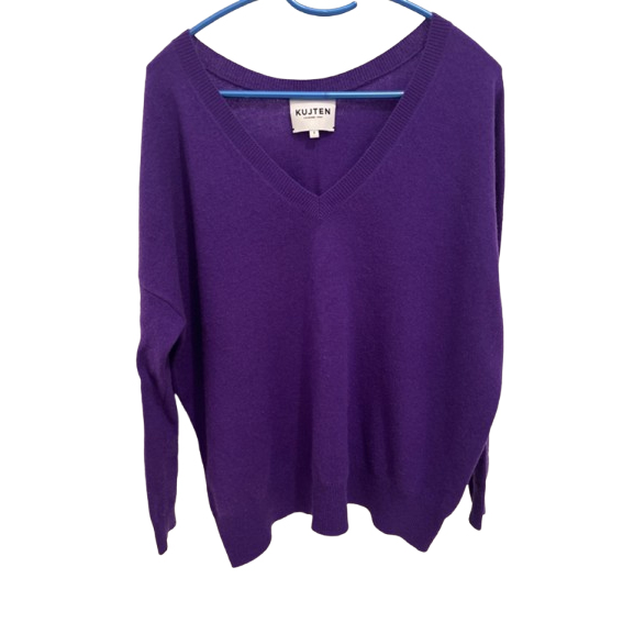 Kujten Pull col V cachemire