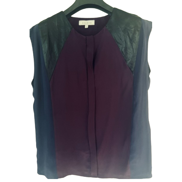 Sandro Top en soie