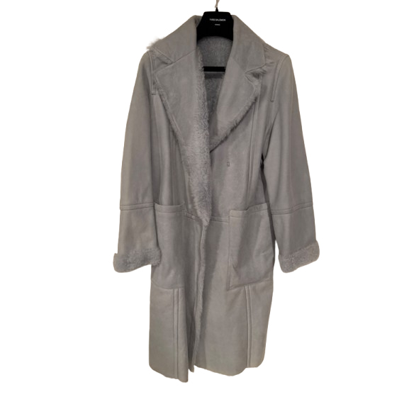 Yves Salomon Wendemantel aus Leder