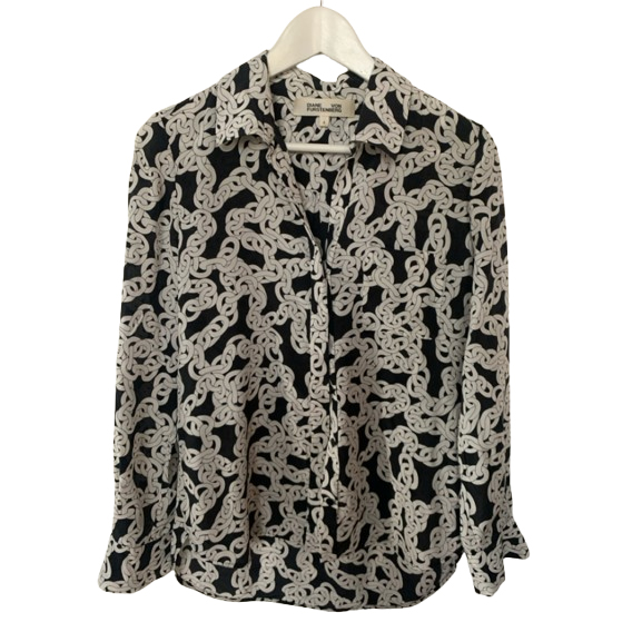 Diane von Furstenberg Seidenbluse Klassiker