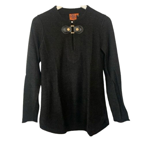 Tory Burch Dunkelgrauer Pullover