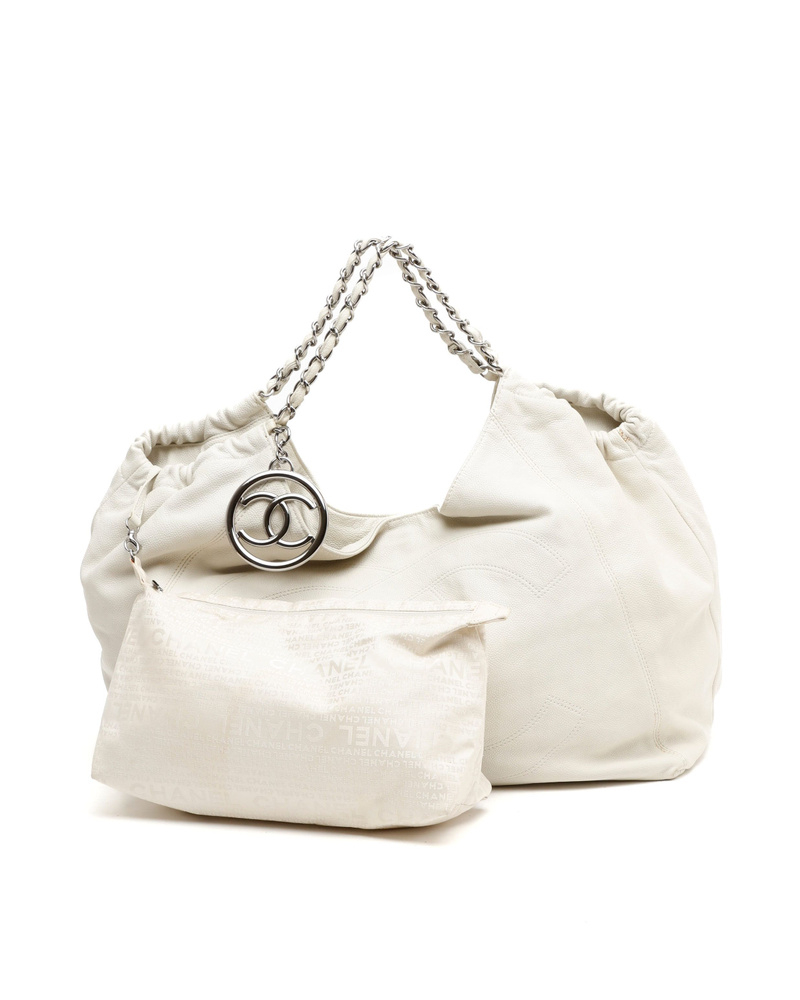 Chanel Large CC Chain Hobo Bag