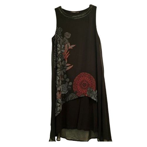 Desigual Robe sans manches noire
