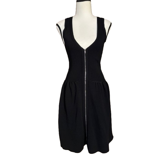 Sandro black dress