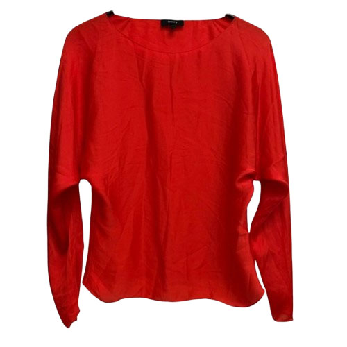 Theory NEW rotes Seidentop