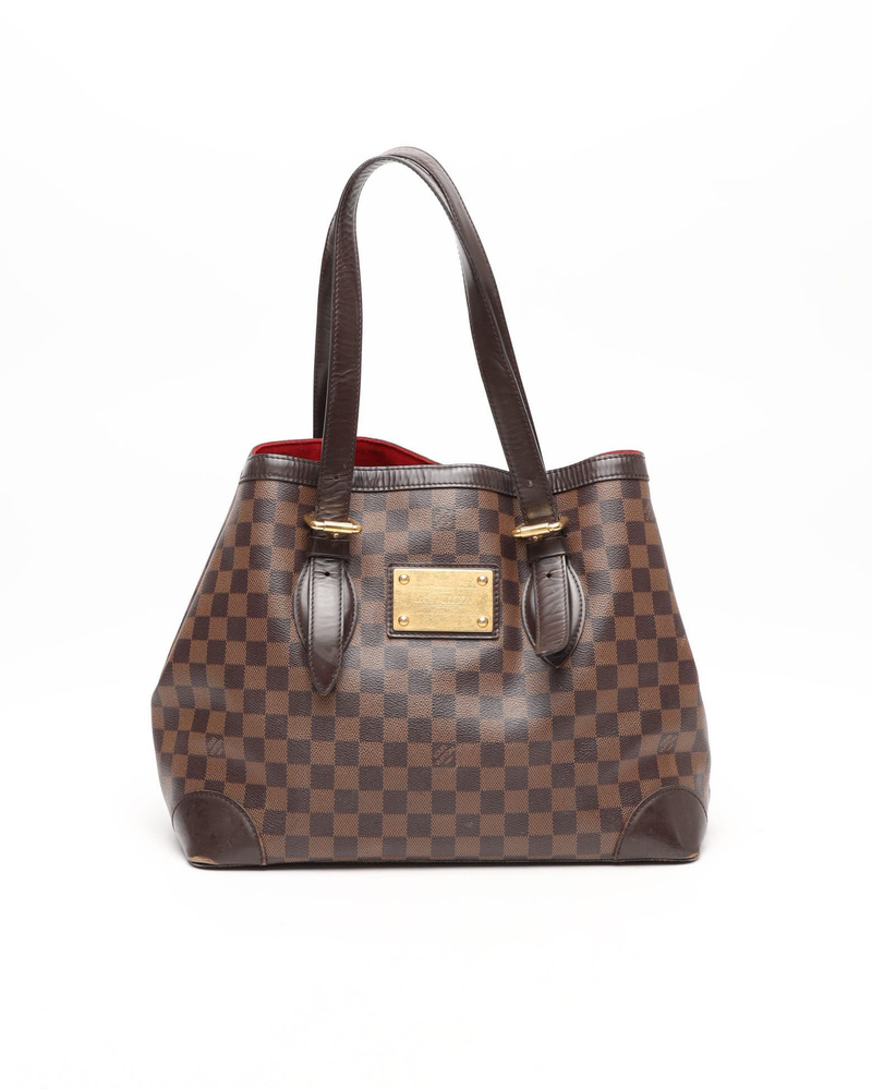 Louis Vuitton Damier Hampstead MM Tote Bag
