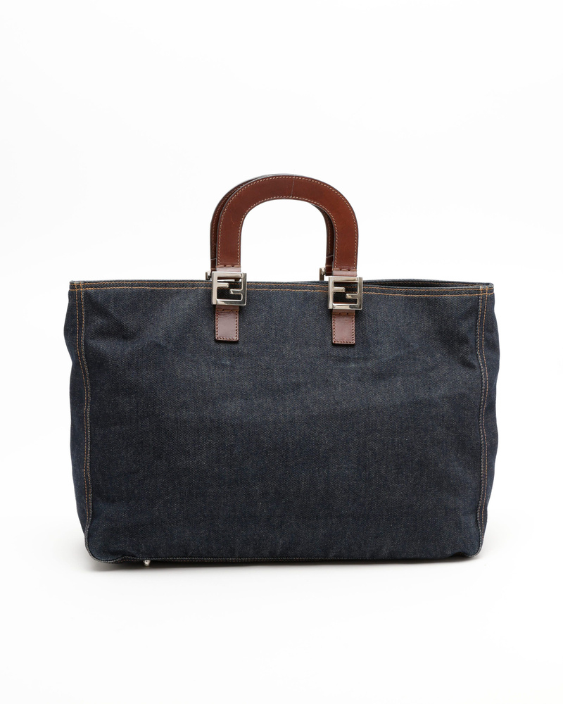 Fendi Denim Tote Bag