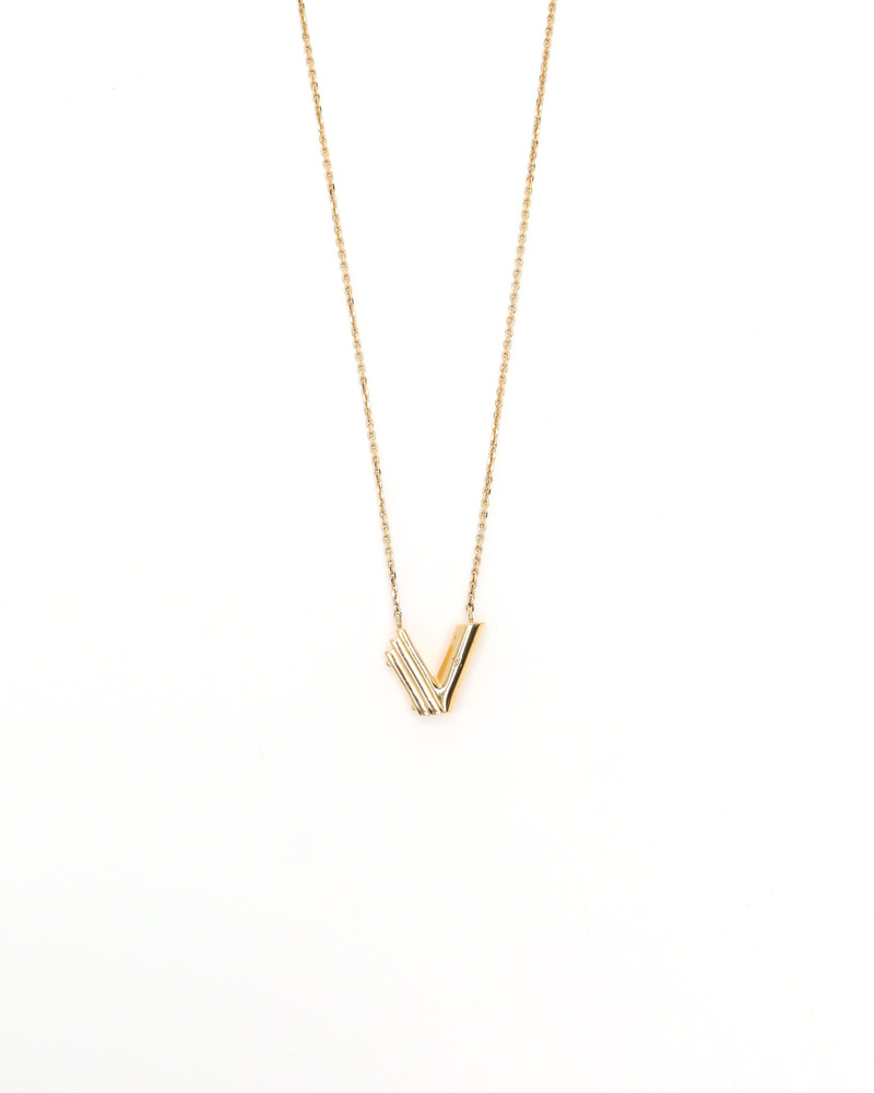 Louis Vuitton LV & Me Necklace, Letter V