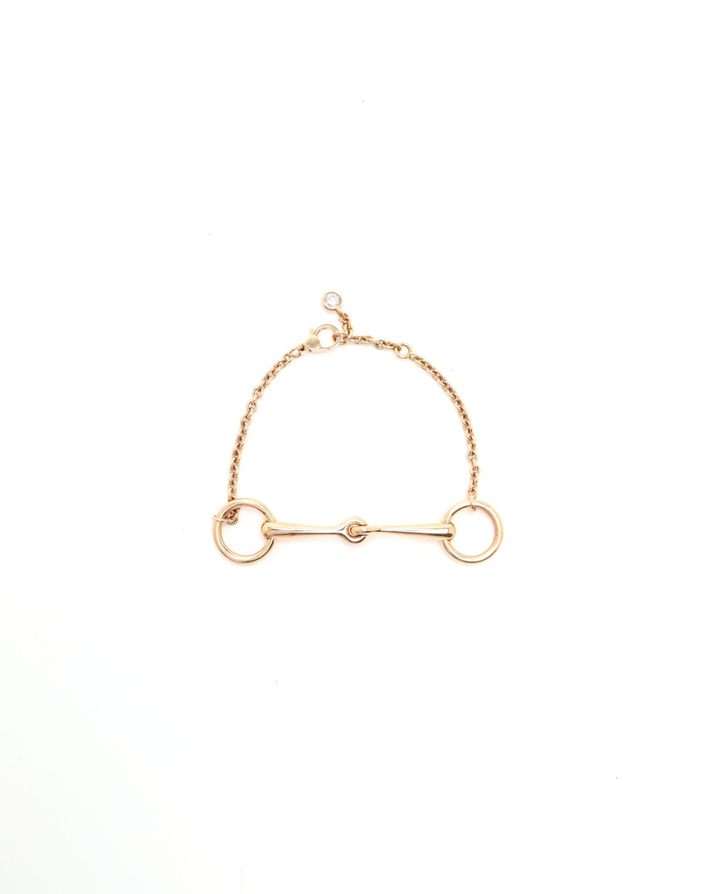 Hermès Filet d'Or Bracelet, 18kt Rose Gold And Diamond