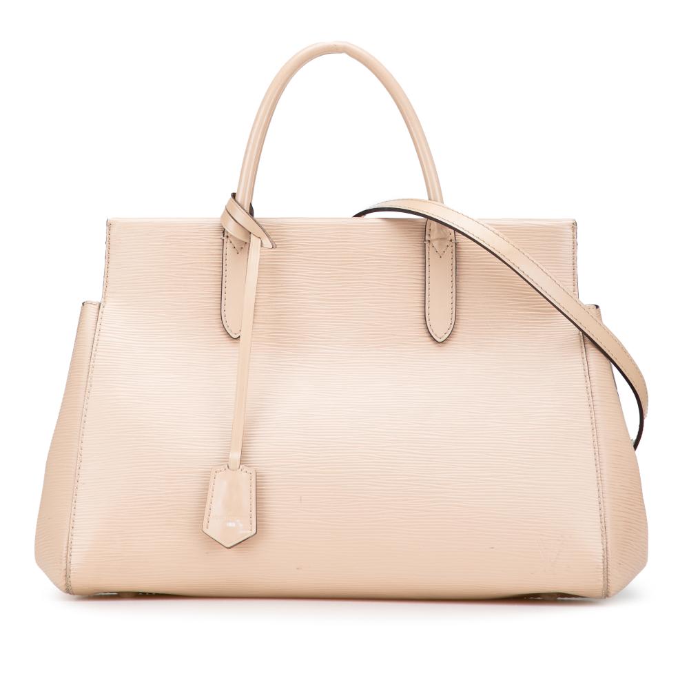 Louis Vuitton B Louis Vuitton Brown Beige Epi Leather Leather Epi Marly MM France