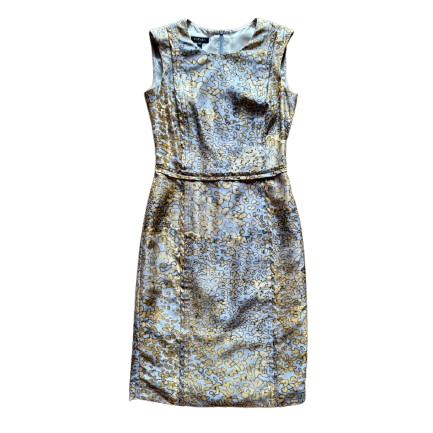Escada Abstract print silk dress
