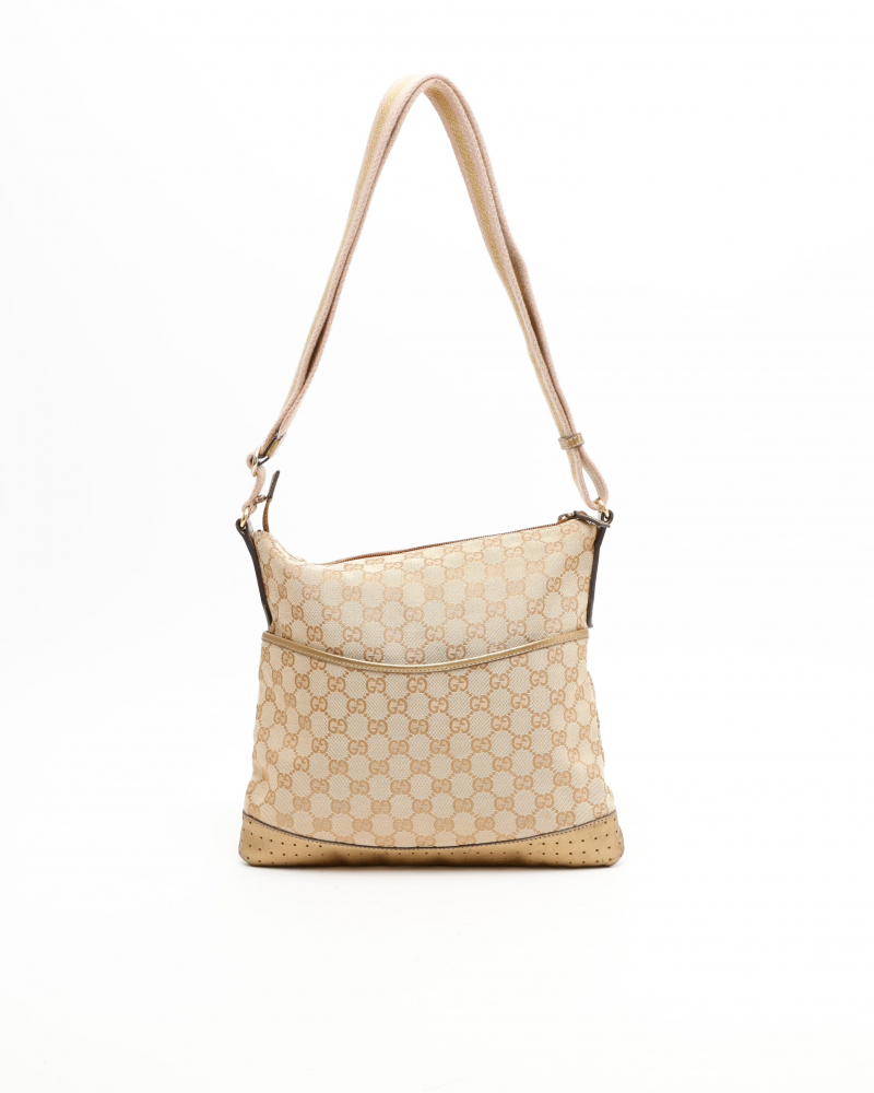 Gucci GG Web Messenger Bag