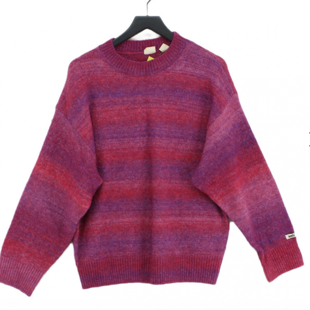 Levi's Ombré-Pullover aus Wollmischung