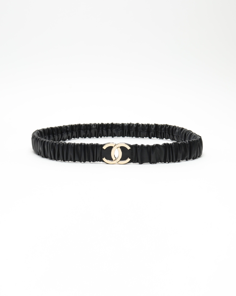 Chanel Interlocking CC Logo Belt