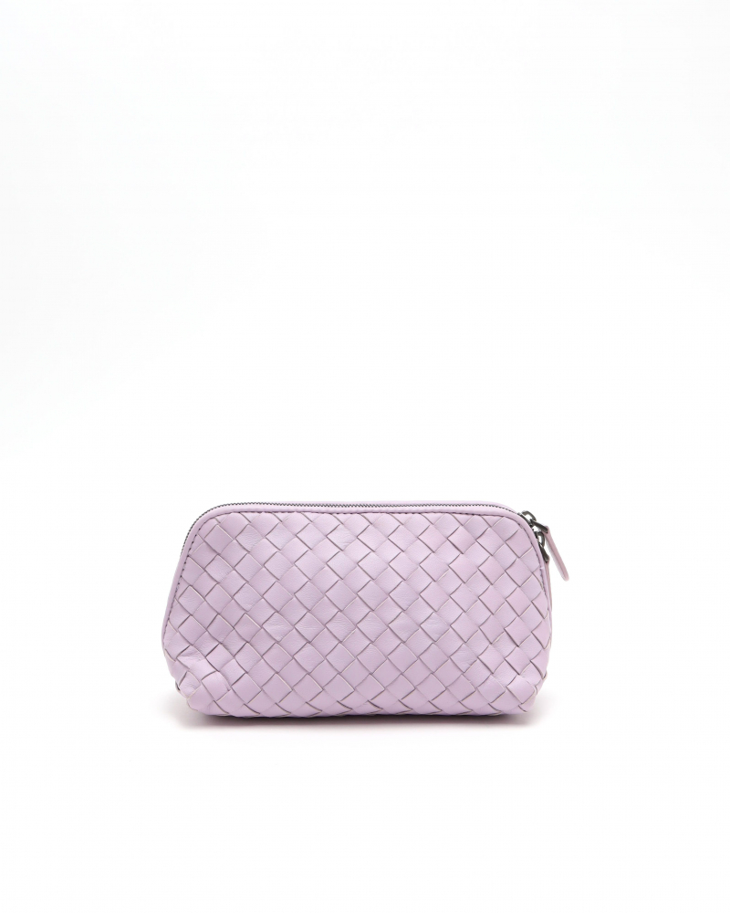 Bottega Veneta Intrecciato Leather Toiletry Pouch