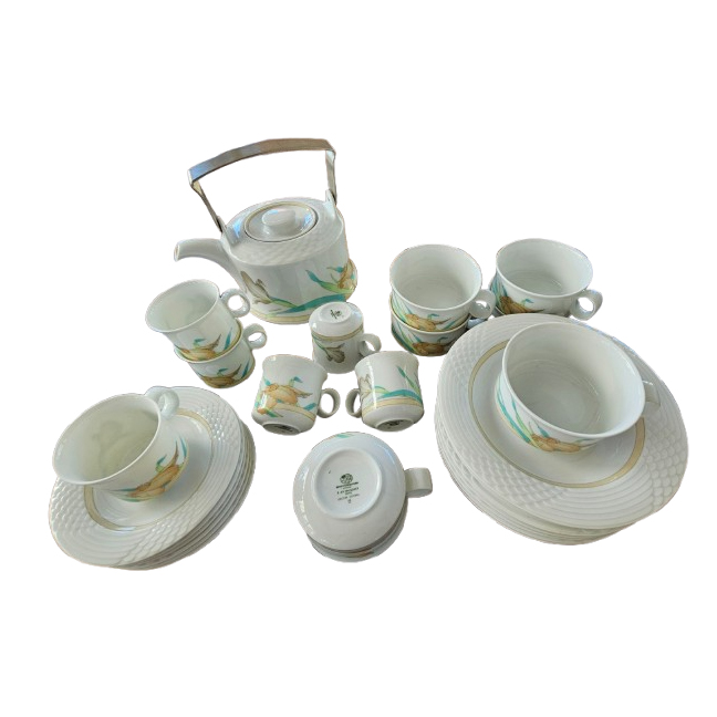 Leonard Paris Estoril decor, coffee and tea