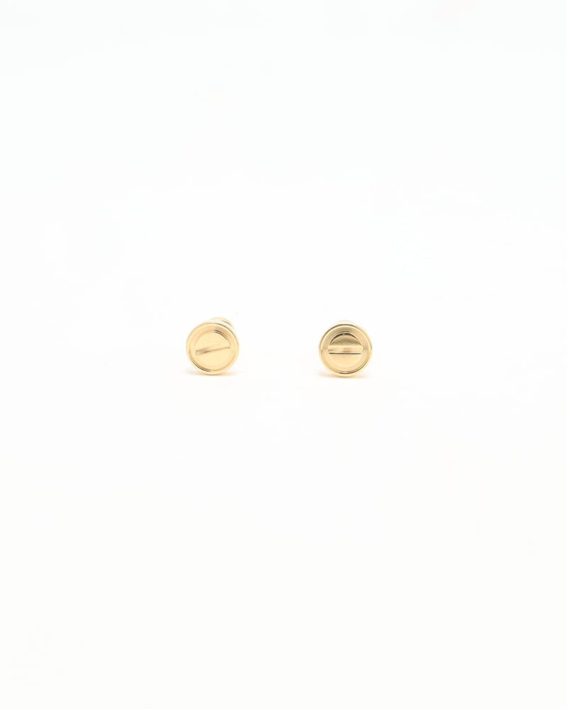 Cartier LOVE Stud Earrings, in 18kt Yellow Gold