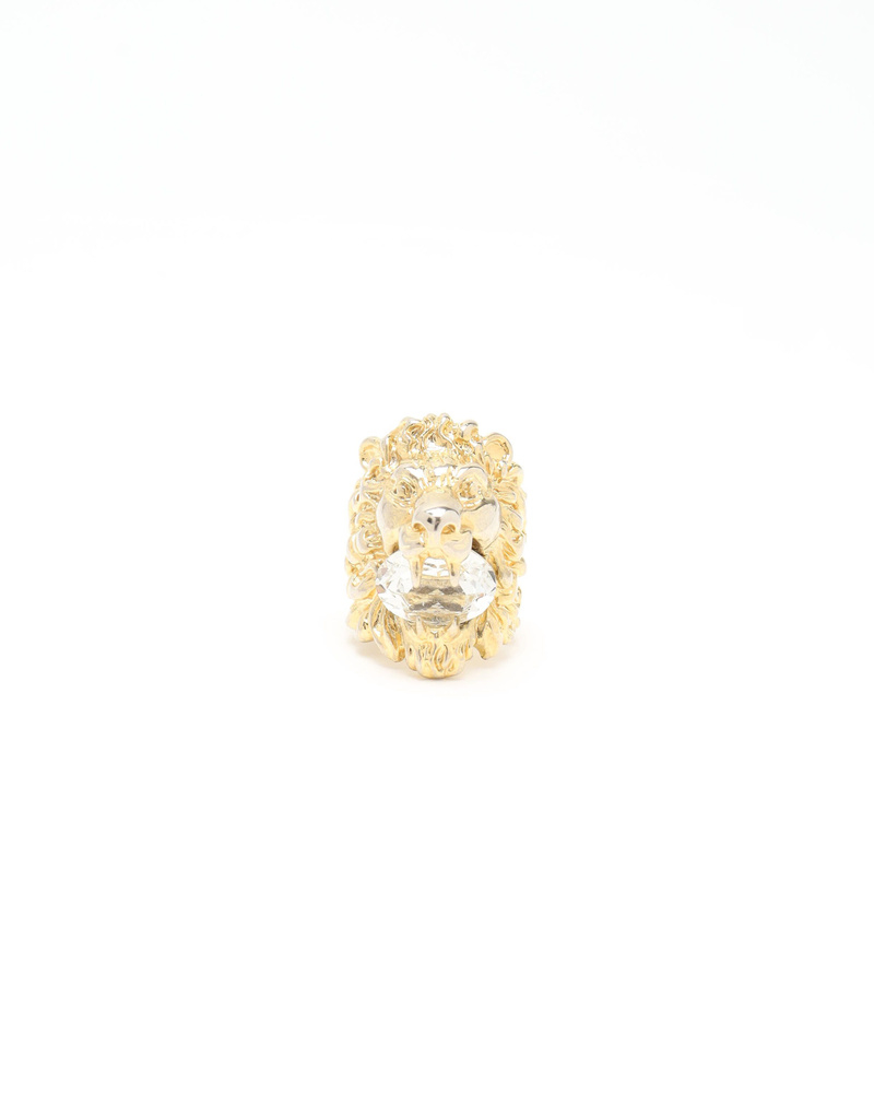 Gucci Lion Rhinestone Ring
