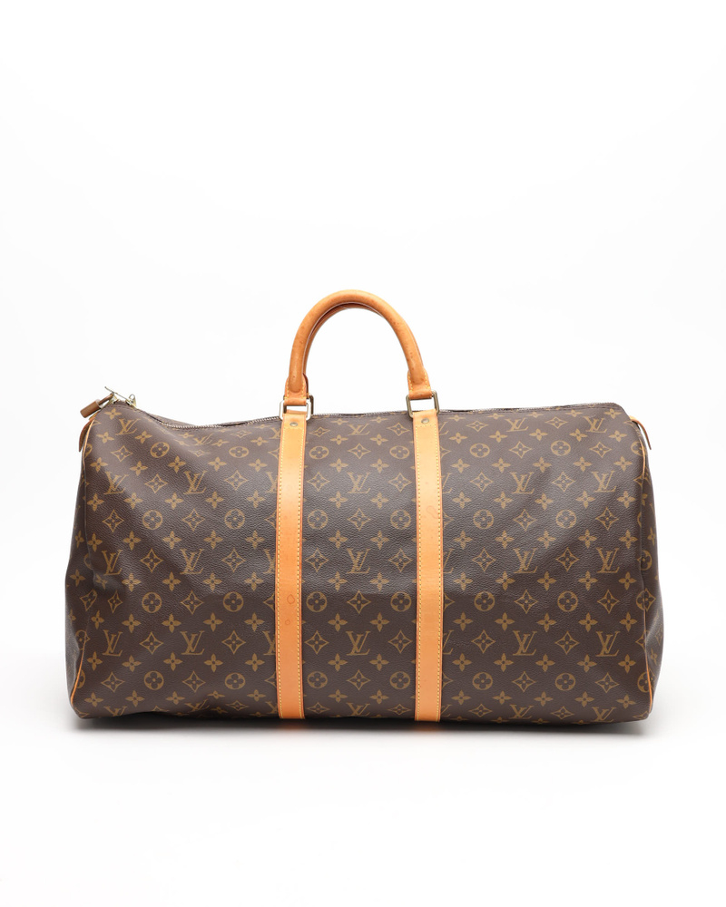 Louis Vuitton Monogram Keepall 55 Weekend Bag