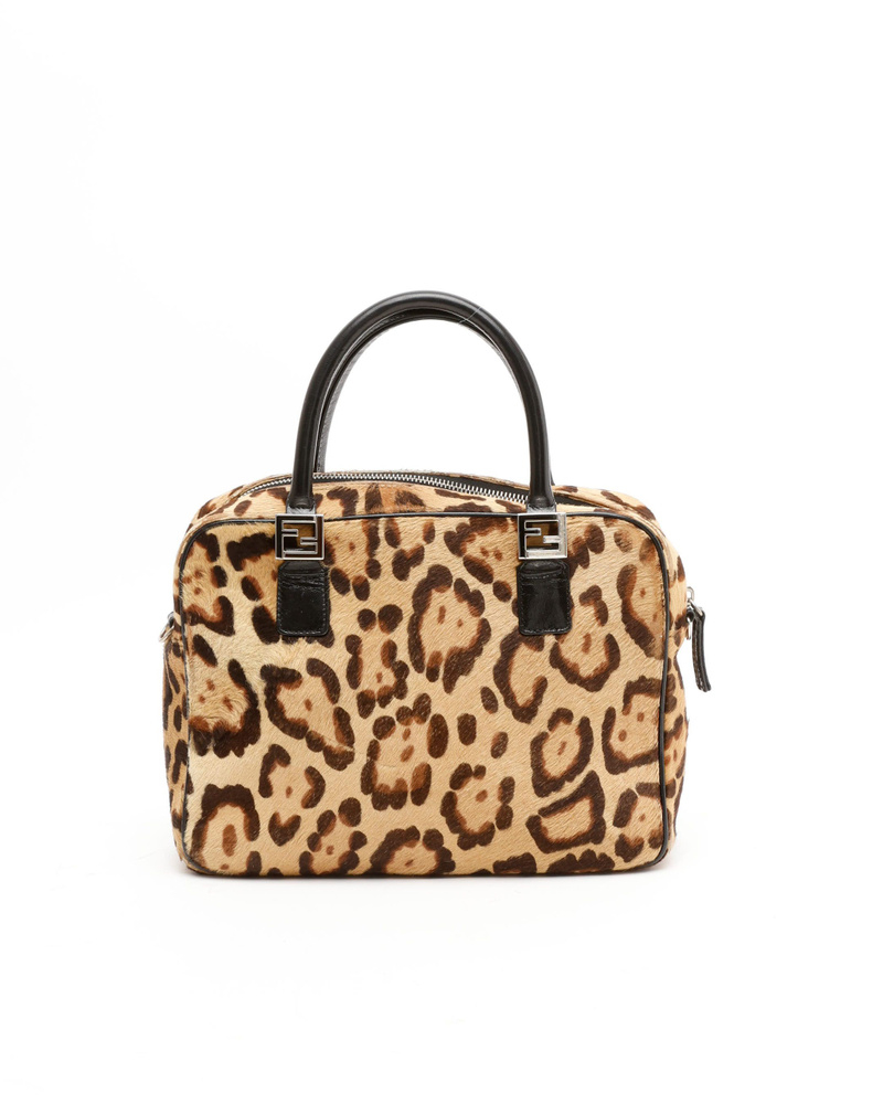 Fendi Ponyhair Leopard Bag