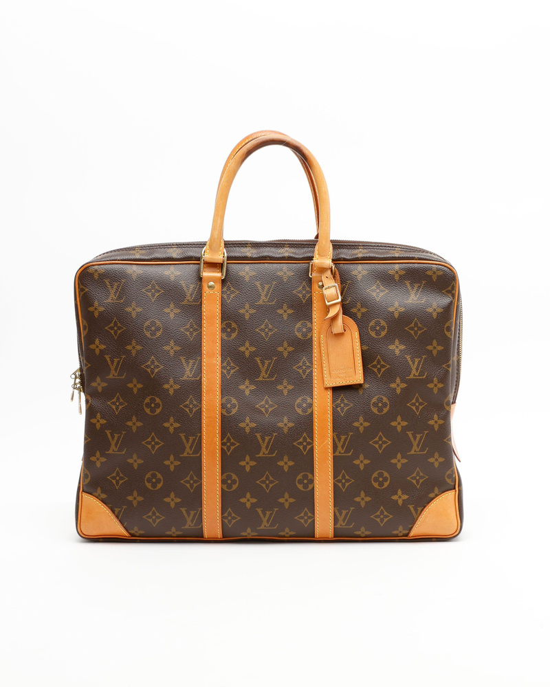 Louis Vuitton Monogram Porte Documents Voyage Business Bag