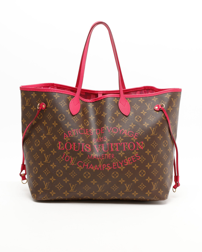 Louis Vuitton Monogram Ikat Neverfull GM Bag