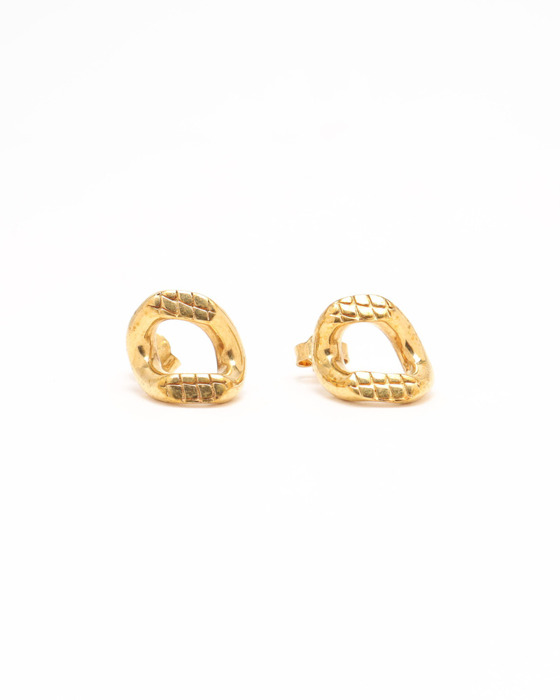Celine Céline Gold-tone Earrings