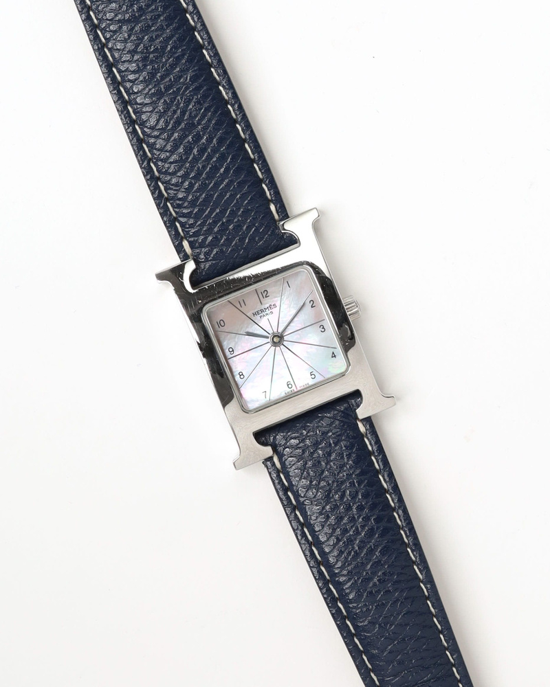 Hermès Heure H 21mm Ref HH1.210 Mother-of-Pearl Watch