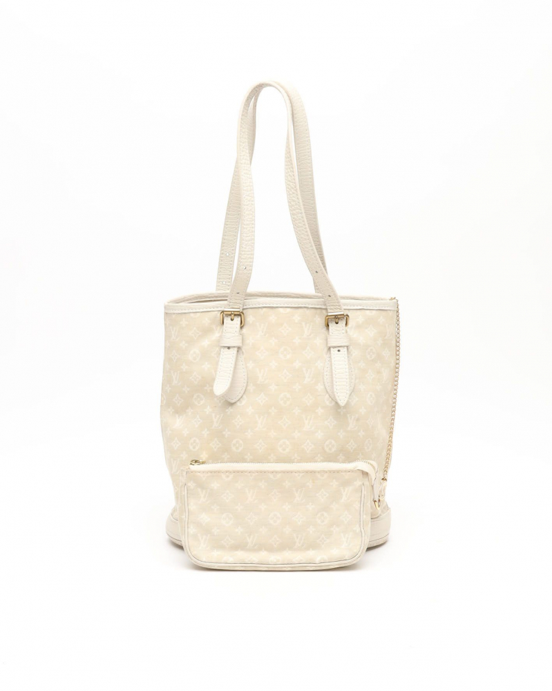 Louis Vuitton Monogram Mini Lin PM Bucket Bag