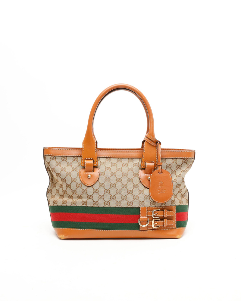 Gucci GG Sherry Line Tote Bag