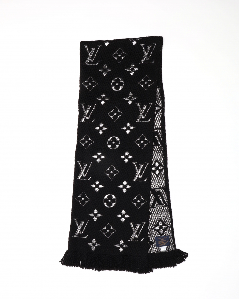 Louis Vuitton Logomania Wool Scarf