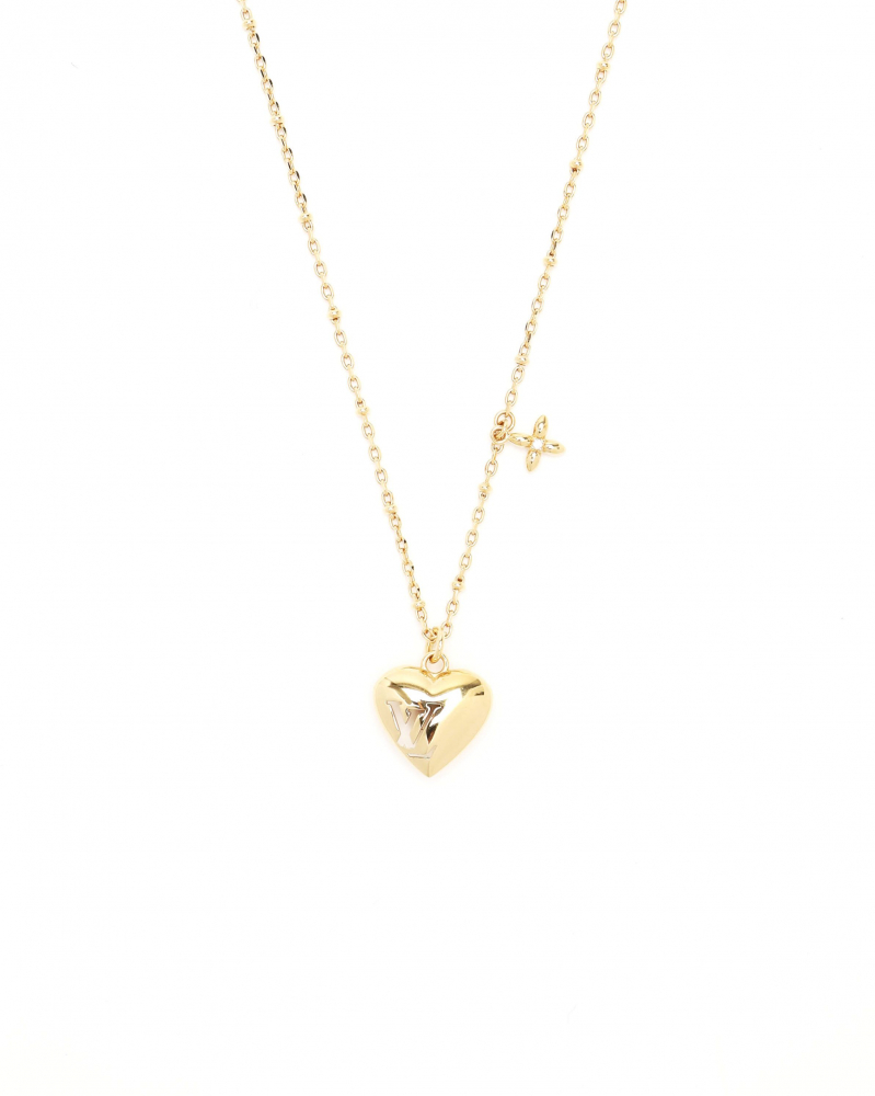 Louis Vuitton Blooming Heart Necklace