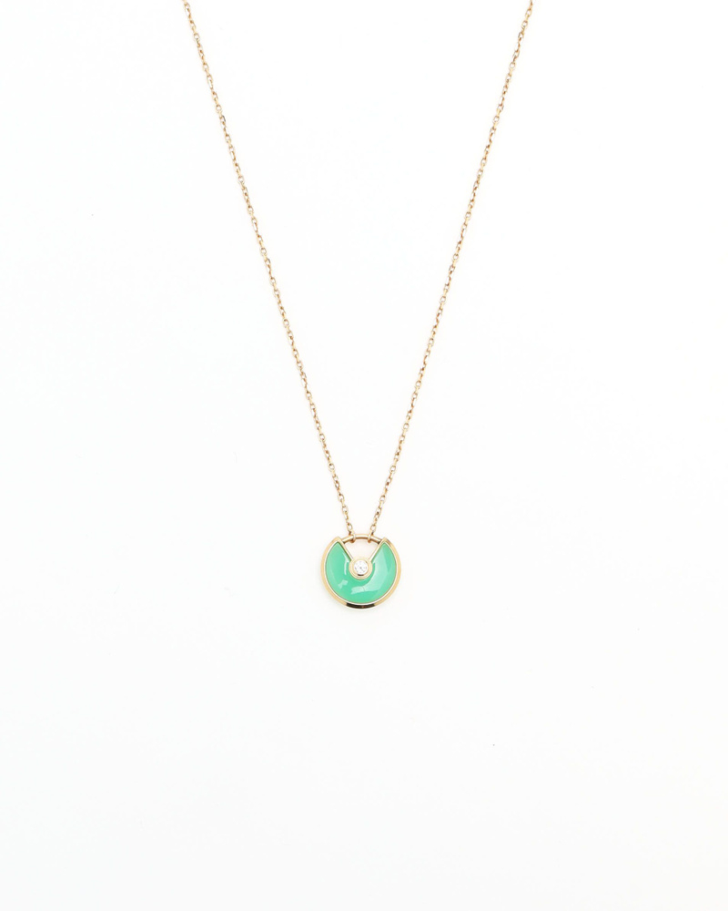 Cartier Amulette de Cartier Chrysoprase Necklace