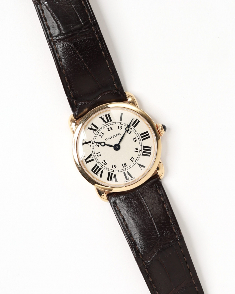 Cartier Ronde Louis Cartier 29mm Ref 2886 18k Rose Gold Watch
