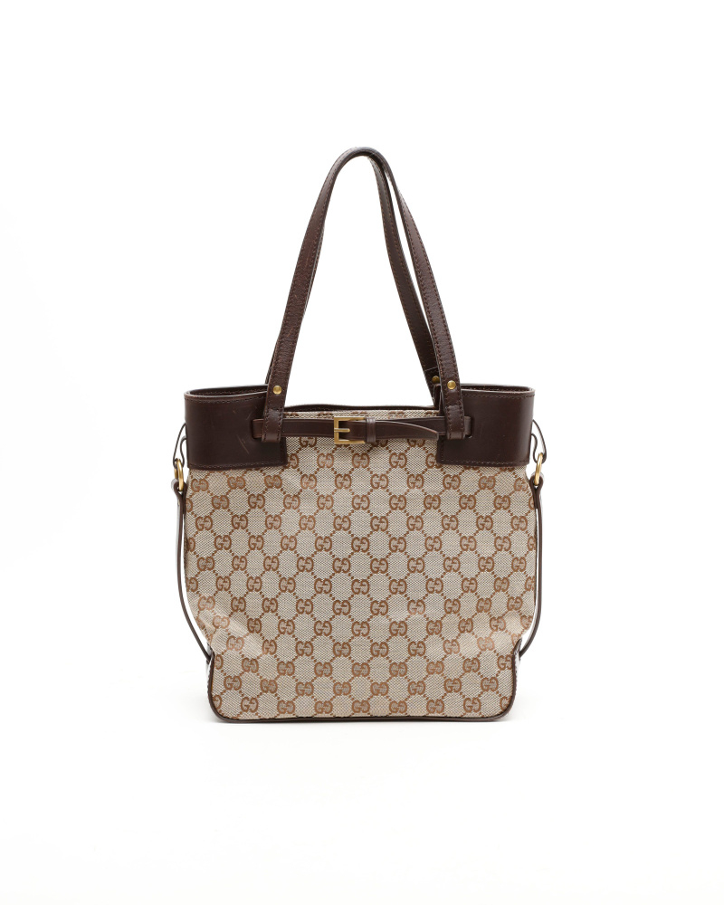 Gucci Small GG Belt Tote Bag