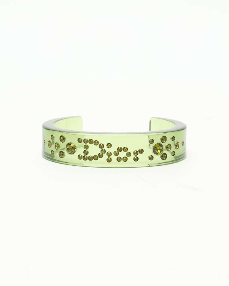 Christian Dior Rhinestone Cuff Bracelet