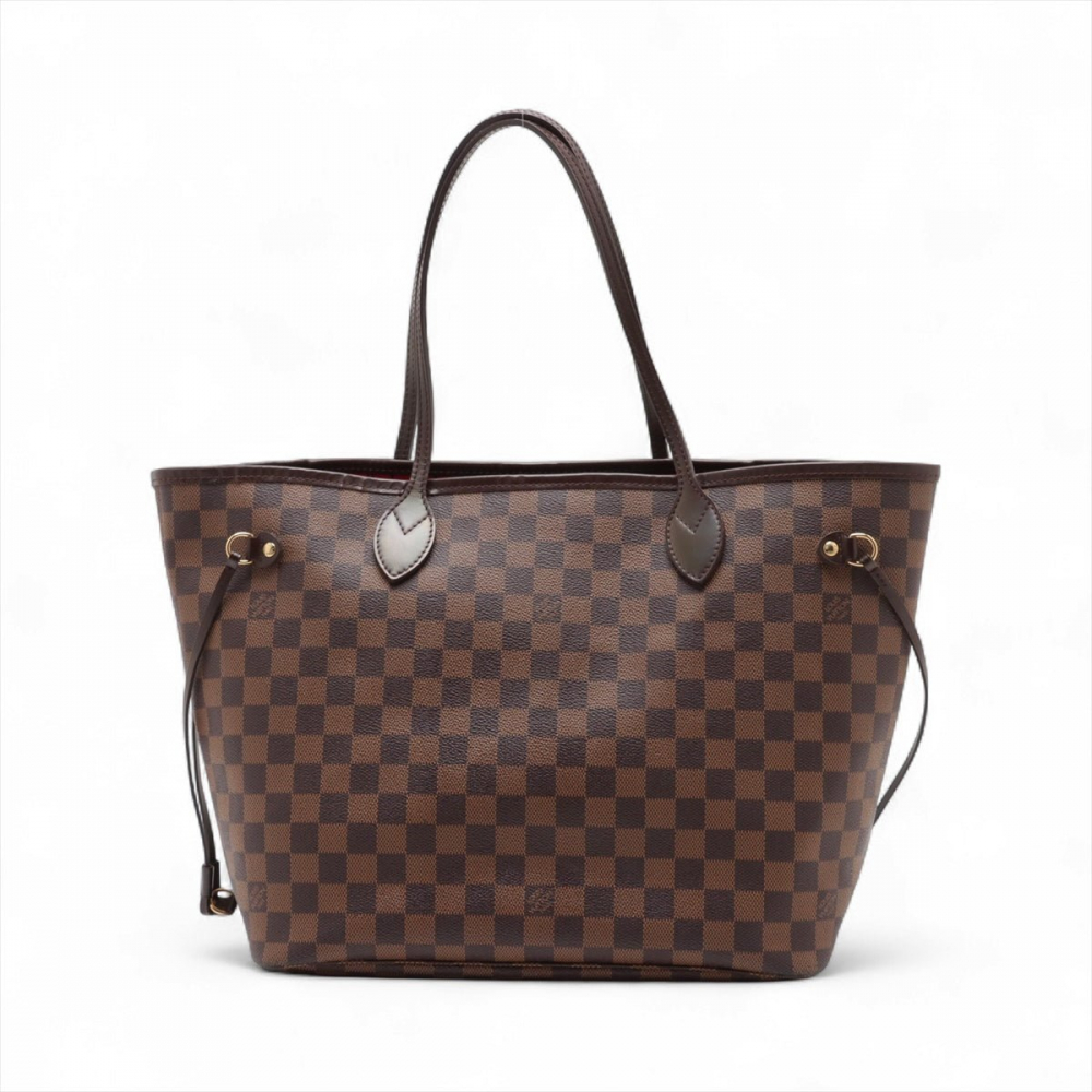 Louis Vuitton Neverfull MM Neo Canvas Shopper Shoulder Bag Damier Ebene