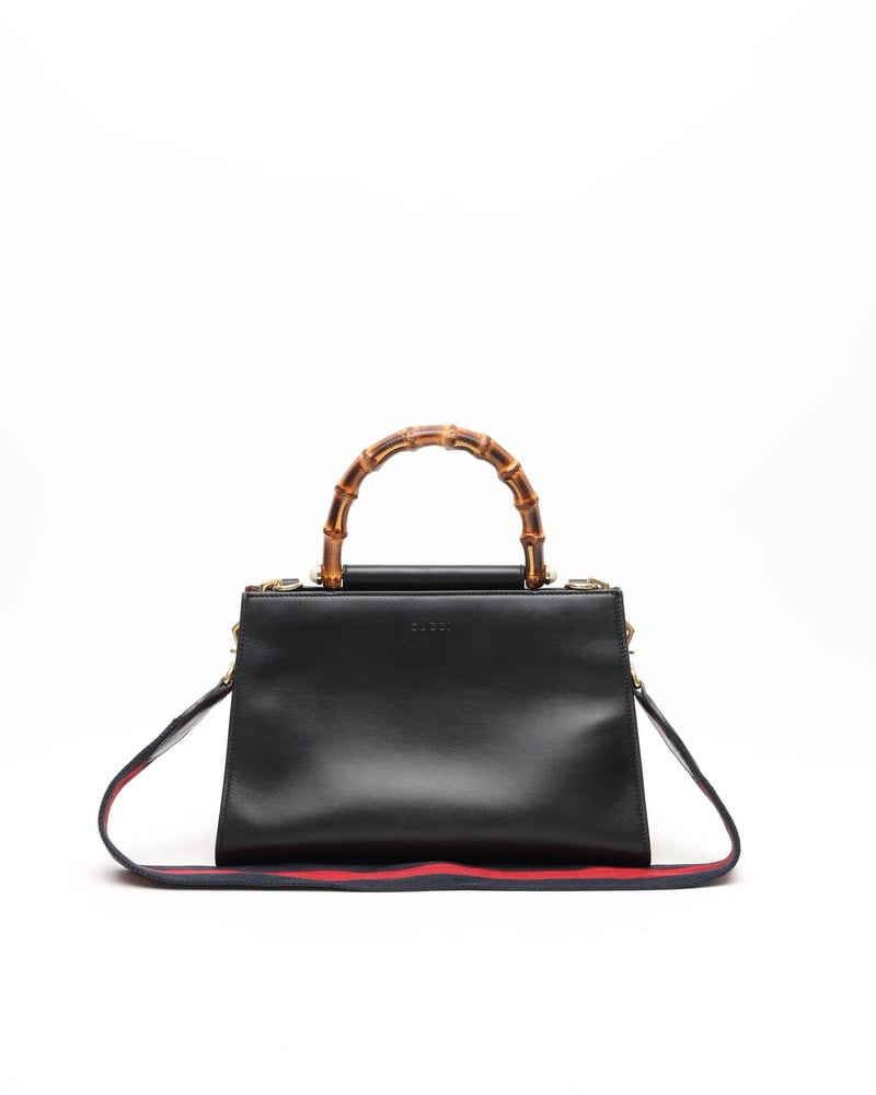 Gucci Small Bamboo Nymphaea Bag