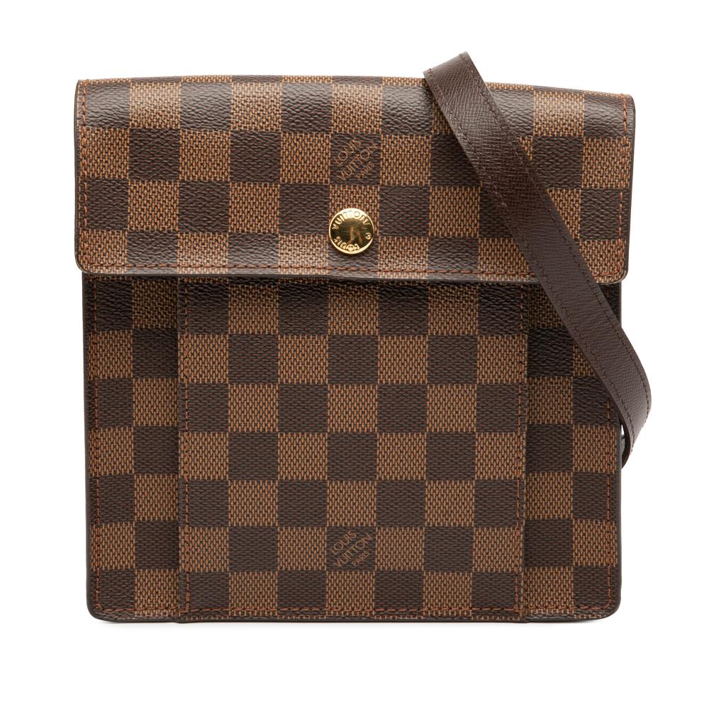 Louis Vuitton AB Louis Vuitton Brown Damier Canvas Fabric Damier Ebene Pimlico France
