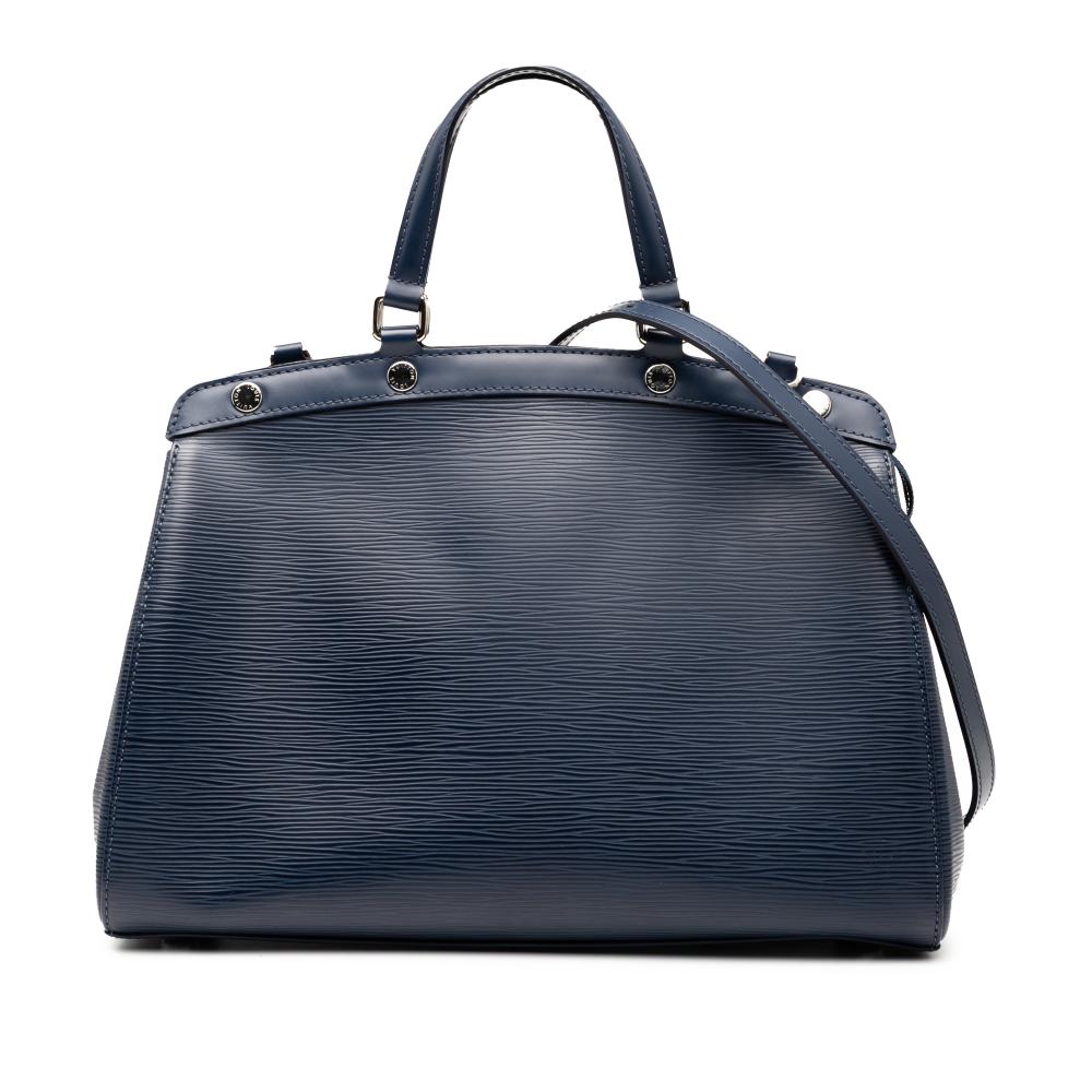 Louis Vuitton B Louis Vuitton Blue Navy Epi Leather Leather Epi Brea MM France