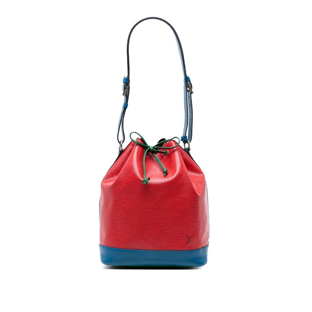 Louis Vuitton B Louis Vuitton Red Epi Leather Leather Epi Tricolor Noe GM France