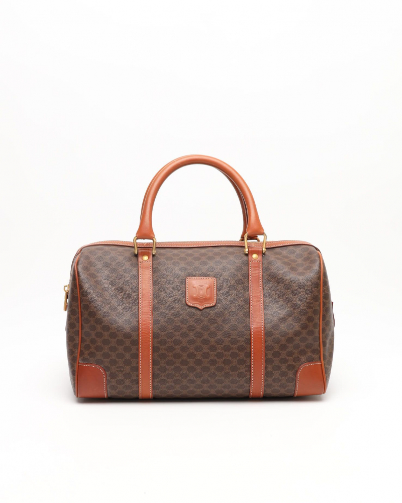 Celine Céline Macadam Boston Bag