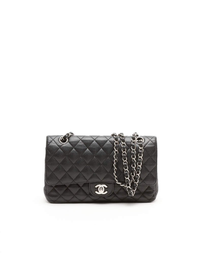 Chanel Classic Medium Caviar Double Flap Bag
