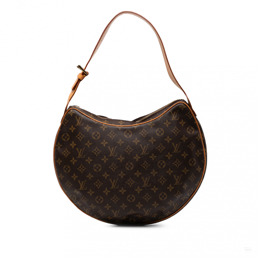Louis Vuitton Croissant GM Canvas Shoulder Bag Monogram