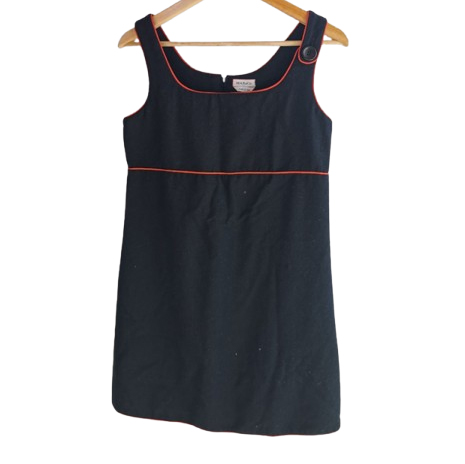Max&Co. Wool red black dress